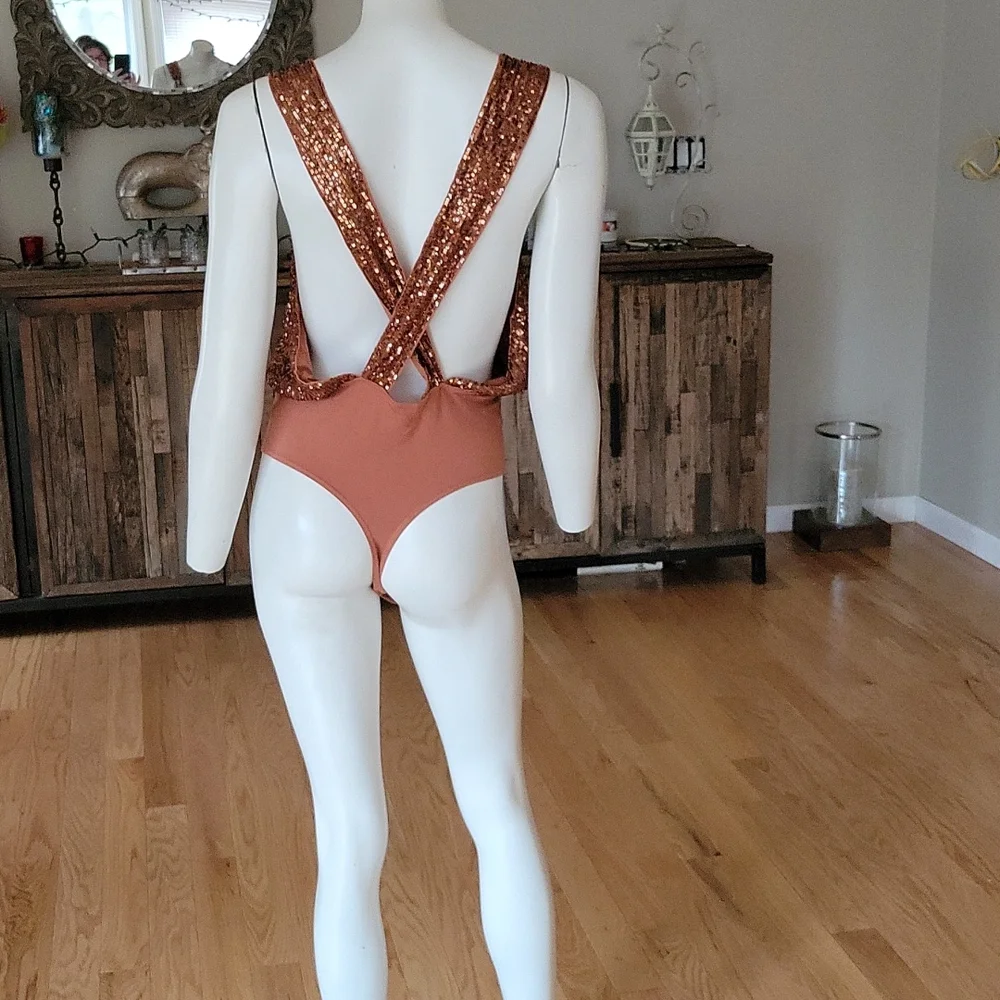 Free People Zuri Sequin set